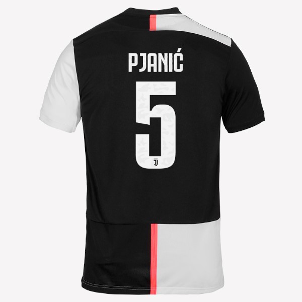 Camiseta Juventus NO.5 Pjanic 1ª Kit 2019 2020 Blanco Negro